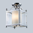 Z-Lite Fairview 3 Light Semi Flush Mount