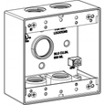 Orbit 2B75-5 2-Gang Weatherproof Outlet Box, Die-Cast Aluminum