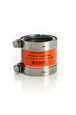 Pasco 5833CP Extra Heavy Cast Iron to Plastic Proseal Transition Coupling