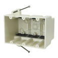 Allied Moulded 3303-NK Fiberglass Reinforced 3-Gang Residential/Receptacle Switch Box