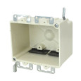 Allied Moulded 9312-EWK 2-Gang Fiberglass Reinforced Thermoset Polyester Electrical Switch Box