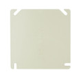 Allied Moulded 9344 PVC Blank Junction Box Cover, Tan Fiberglass