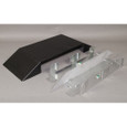 Wiremold OFR48-4 OFR Series 4-Gang Overfloor Raceway Box, Powder Coated Steel