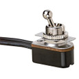 Ideal Industries 774002 SPST Toggle Switch, Short Ball, Wire Leads