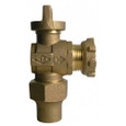 A.Y. McDonald 5146173 3/4" x 5/8" Angle Ball Supply Stop, Flare x Yoke, No-Lead