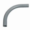 Carlon UB9AG-CAR Schedule 80 PVC 90° Elbow, Gray 1-1/4"