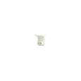 Leviton 13551-NW Fixed End Slide Mount Curtain Track Hardware