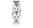 Leviton 5262-IGW Isolated Ground Duplex Receptacle, White, Pack of 100
