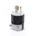 Leviton 7567-C 3-Wire Grounding Adapter Plug, 10A-15A, Pack of 100