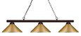 Z-Lite Sharp Shooter 3 Light Billiard