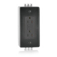 Leviton GFNT1-DIN GFCI Duplex Receptacle Outlet