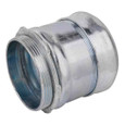 Steel City EMT Compression Connector (Insulated, Zinc-Plated Steel)