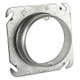 Steel City 52C3 4-Square Outlet Box Blank Cover, Round