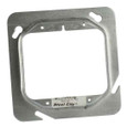 Steel City 72C18 4-11/16" Square 2-Gang Steel Outlet Box Cover, Raised