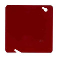 Steel City 72C1 4-11/16" Square Steel Outlet Box Cover, Flat, Blank