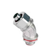 Steel City LT450 1/2 Inch 45 Degree Malleable Iron Liquid Tight Connector