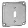 Steel City RS9-10 4 SQ RS Cover 1 Gang Toggle