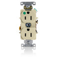 Leviton 8200 Hospital Grade Duplex Receptacle, 15A 125V