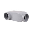 Kraloy 078146 LB25 2-1/2" PVC LB Access Fitting with Cover & Gasket