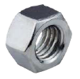 Minerallac 1/2"-13 Finished Hex Nut Type 18-8 Stainless Steel, 100 Pack