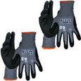 Klein Tools Cut Level A2 Knit Dipped Work Gloves with Touchscreen Capability