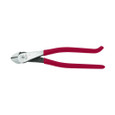 Klein Tools Ironworker's Diagonal Cutting Pliers 9-Inch High-Leverage Angled Head