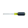 Klein Tools Square Recess Screwdriver 8-Inch Shank Chrome Plated