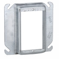 RACO 4 in. Square 1-Device Cover, Drawn Construction