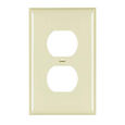 Pass & Seymour TradeMaster Jumbo 1-Gang Nylon Duplex Receptacle Wall Plate