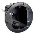 Pass & Seymour C118 3.75-in Round Old Work Electrical Box, Thermoplastic