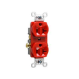 Pass & Seymour CR20 Commercial Spec-Grade Duplex Receptacle, 20A 125V