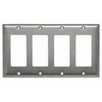 Pass & Seymour 302/304 Stainless Steel Decorator Wall Plate