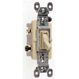 Pass & Seymour Trademaster Grounding Toggle Switch, Ivory