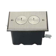 Pass & Seymour FB1TRDR Tamper-Resistant 1-Gang Floor Box Assembly