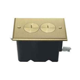 Pass & Seymour FB1TRDR Tamper-Resistant 1-Gang Floor Box Assembly