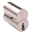 KSP 207C -A 7-Pin SFIC Core A, Combinated, Control Key 5852743, Change Key 2815741, 1-Change, 1-Control Per Core