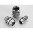 Bridgeport Fittings Extra Long Raintight Screw-On Compression Connector, Zinc