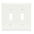 Pass & Seymour TradeMaster 2-Gang Nylon Toggle Wall Plate