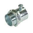 Steel City EMT Connector with Set Screw - Steel Construction