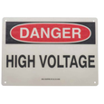 IDEAL Industries Danger High Voltage Safety Sign