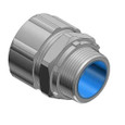 Thomas & Betts Insulated Liquid-Tight Straight Connector, Steel