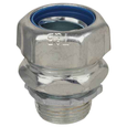 Thomas & Betts Non-Insulated Liquid-Tight Straight Connector, Steel