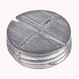 Thomas & Betts PLG-RD Zinc Round Plug