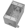 Thomas & Betts DIH3-1-LM 2" Hub Device Box, 100 Pack