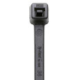 Thomas & Betts UV Resistant Black Nylon Cable Tie, 100 Pack