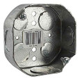 Steel City 4" Octagonal Box, 1/2" Depth