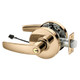 Sargent RX-10XG7 Grade 1 Electrified Cylindrical Lock, Fail Safe/Fail Secure, L Rose, 6-Pin Cylinder, Deadlatch, Request to Exit