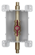 Sioux Chief 687 Blue ABS Single-Valve Service Box with Drain