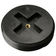 Sioux Chief 879 Series Slotted Test Plug with Threaded Brass Insert, Polypropylene