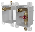 Sioux Chief 68712 ServiceBox Single-Valve Washing Machine Outlet Box, 3/4" MIP x 3/4" F1960 PEX